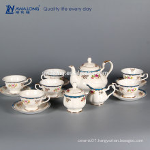 In stored Bulk New bone china homehold 15 pieces ceramic coffee set